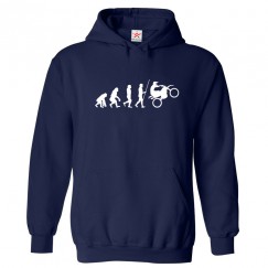Evolution Inspired Unisex Classic Kids and Adults Pullover Hoodie									 									 																		 									 									